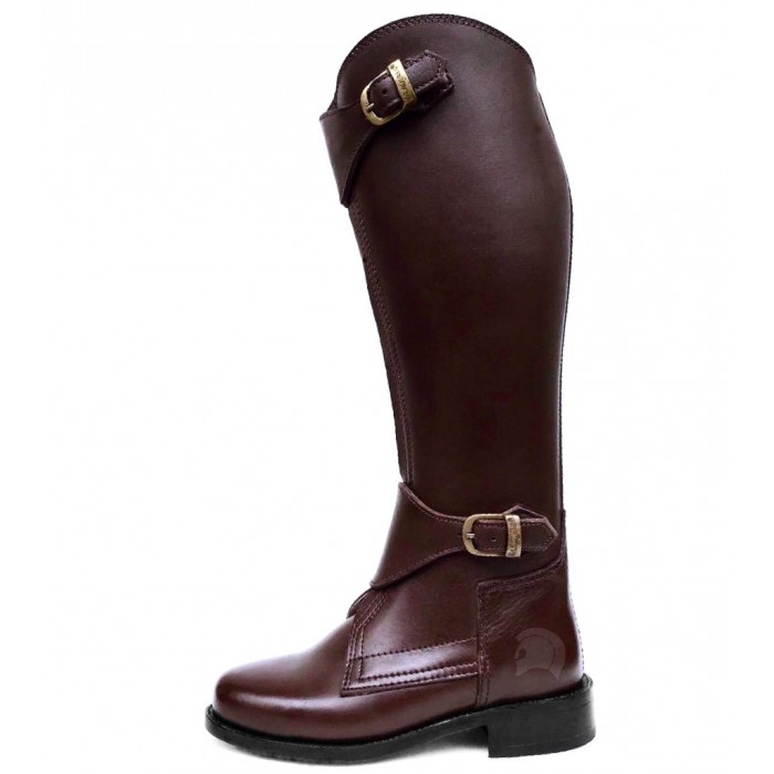 Women's polo sale boots with fur